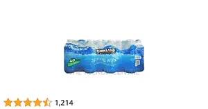 Kirkland Signature Spring Water 500 Ml, 40 Bottles