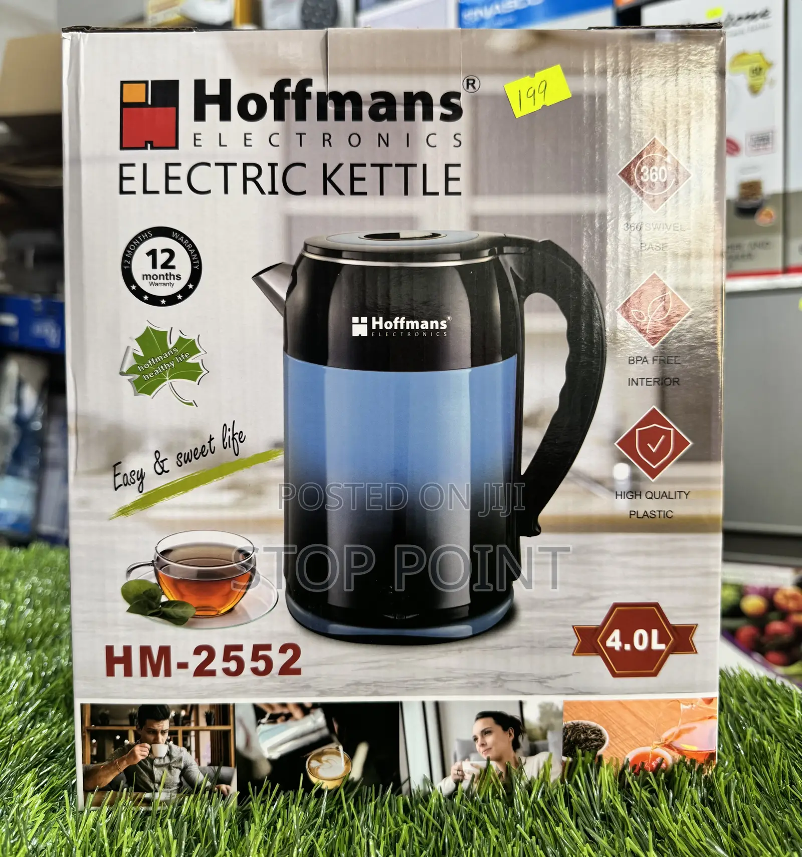 Big Size Hoffmans Kettle 4ltr