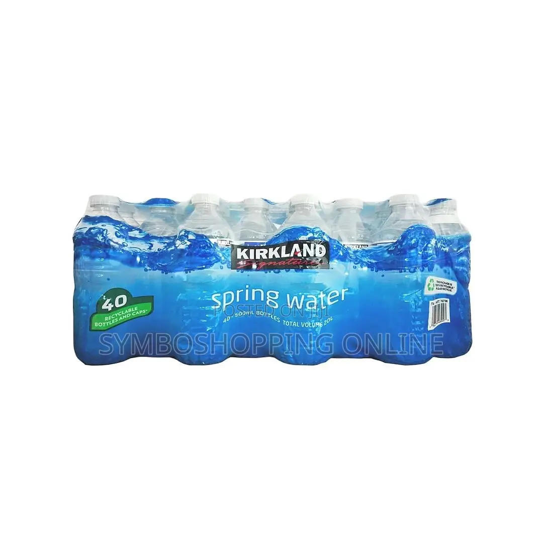 Kirkland Signature Spring Water 500 Ml, 40 Bottles