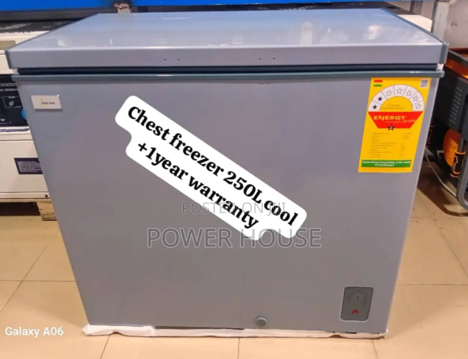 Food Fusion Goldstar 250l Chest Freezer Cool