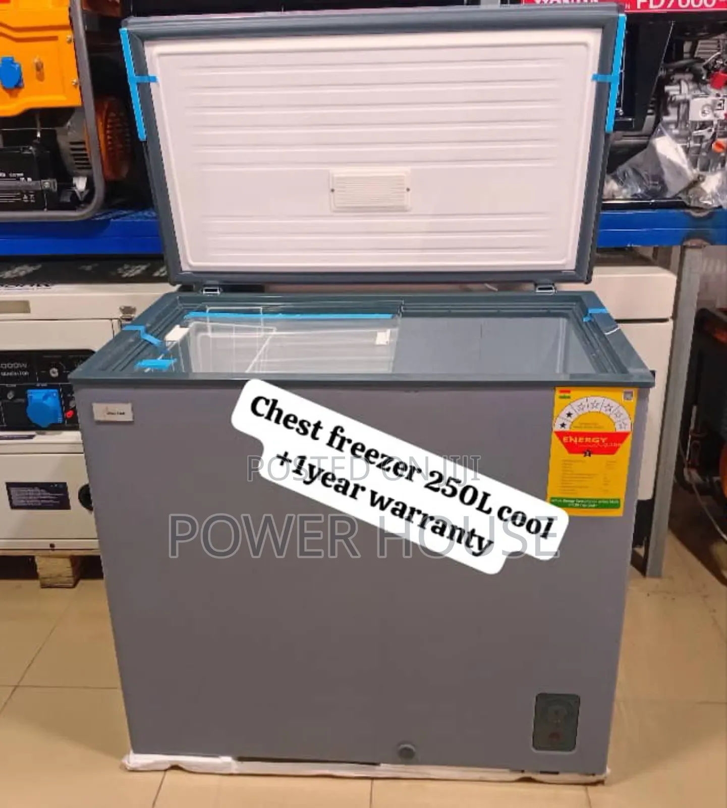 Ice Intellect Goldstar 250l Chest Freezer Cool