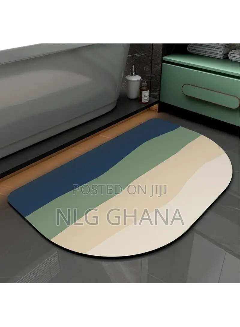 Nordic Style Bath Mat Diatom Mud Water Absorbent.