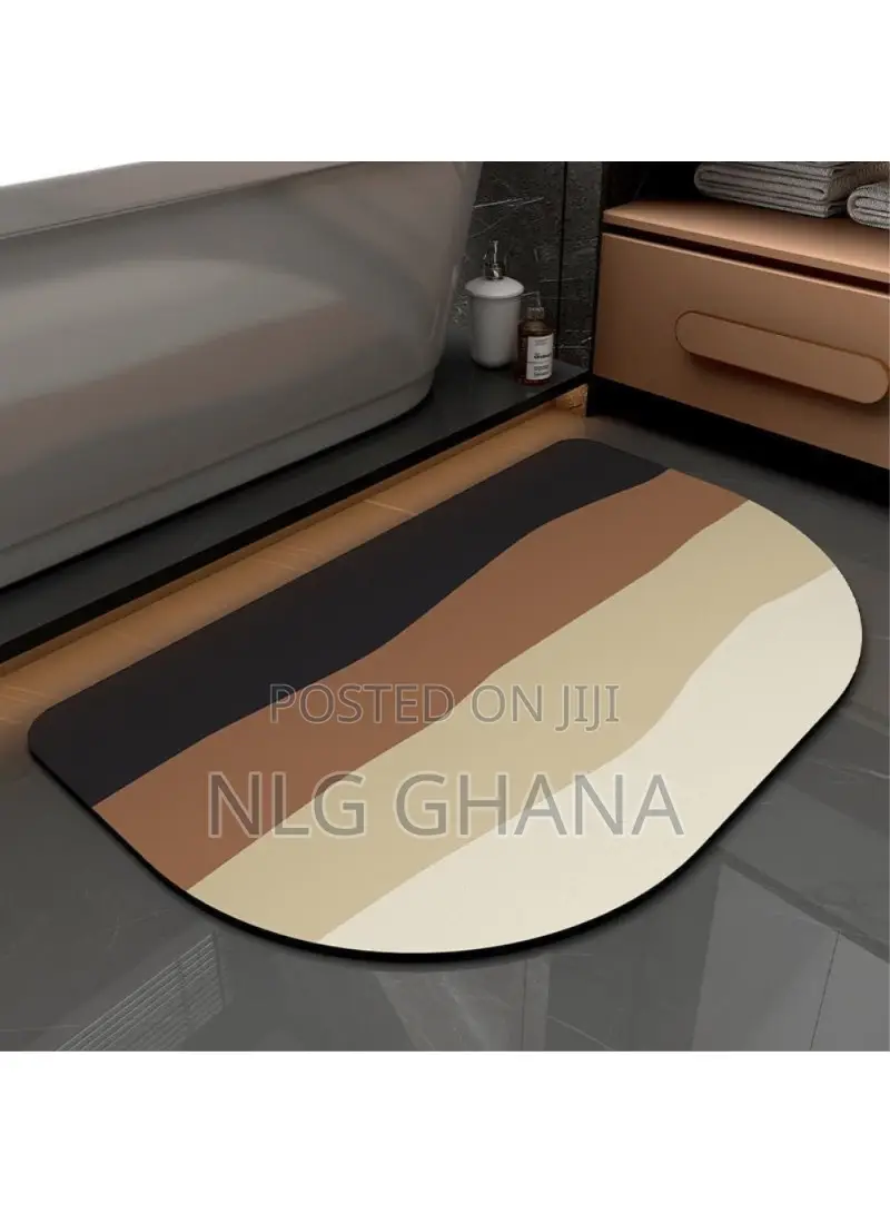 Nordic Style Bath Mat Diatom Mud Water Absorbent.