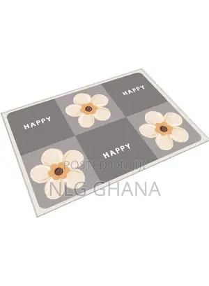 40x60cm Water-Absorbent Velvet Bath Mat. Tvx21888