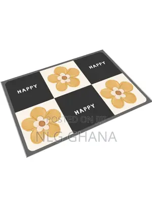 40x60cm Water-Absorbent Velvet Bath Mat. Tvx21888