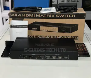 Mt-Viki 4x4 Hdmi Matrix Switch,4-in 4-Out Hdmi Matrix Switch
