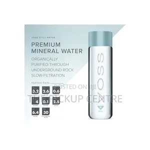 Voss Water Still Natural Mineral Water (Plastic) Bottles 24 X 375ml)