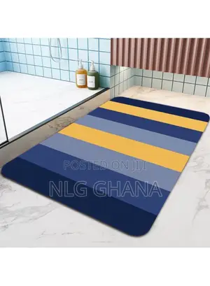 Nordic Style Bath Mat Diatom Mud Water Absorbent. Tvx25698