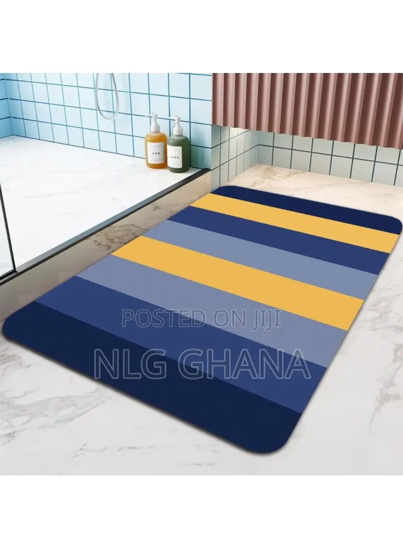 Nordic Style Bath Mat Diatom Mud Water Absorbent. Tvx25698