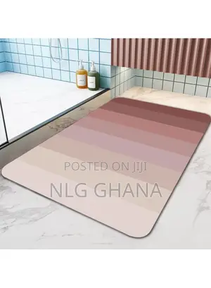 Nordic Style Bath Mat Diatom Mud Water Absorbent. Tvx25698