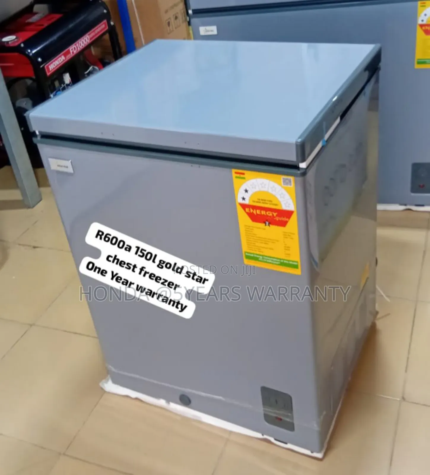 Slimline Gold Star 150l Chest Freezer Gsaf-150l Freezer