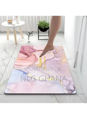 (L40 X W60)Cm Mat Super Absorbent Bathroom Mat. Tvx19005