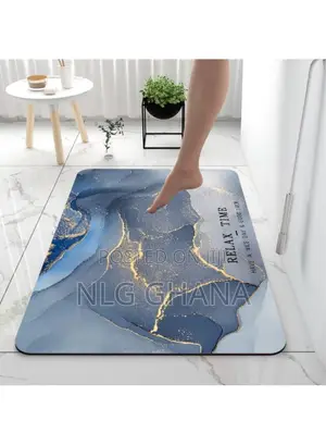 (L40 X W60)Cm Mat Super Absorbent Bathroom Mat. Tvx19005