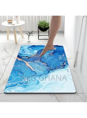 (L40 X W60)Cm Mat Super Absorbent Bathroom Mat. Tvx19005