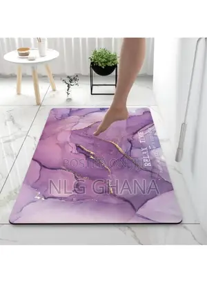 (L40 X W60)Cm Mat Super Absorbent Bathroom Mat. Tvx19005