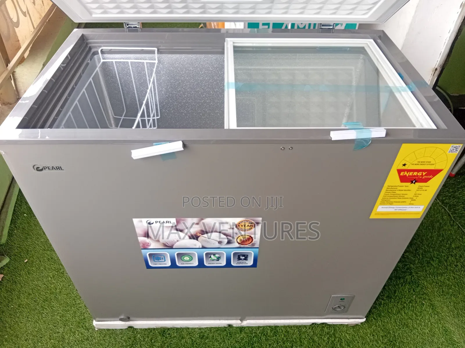 Top Notch Pearl Chest Freezer PCF--2b Cooling Set