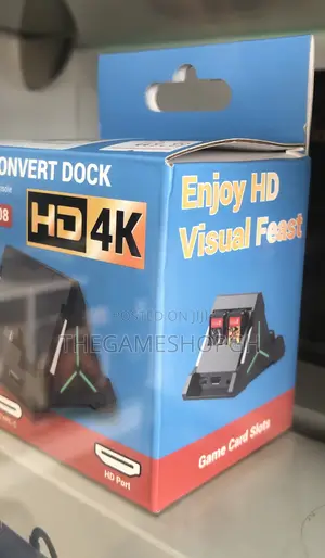 Nintendo Switch Dock With Cards Slot
