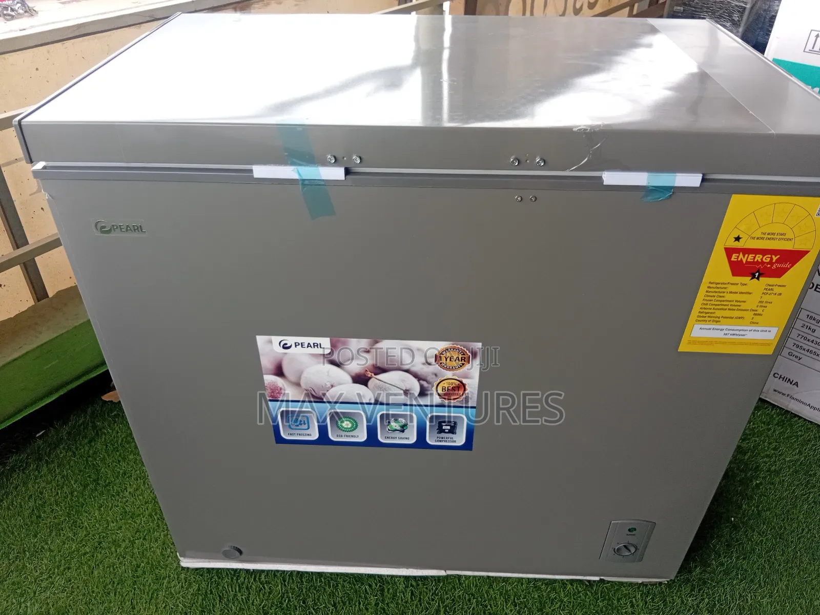 Benevolent Pearl Chest Freezer PCF--2b 202l Set