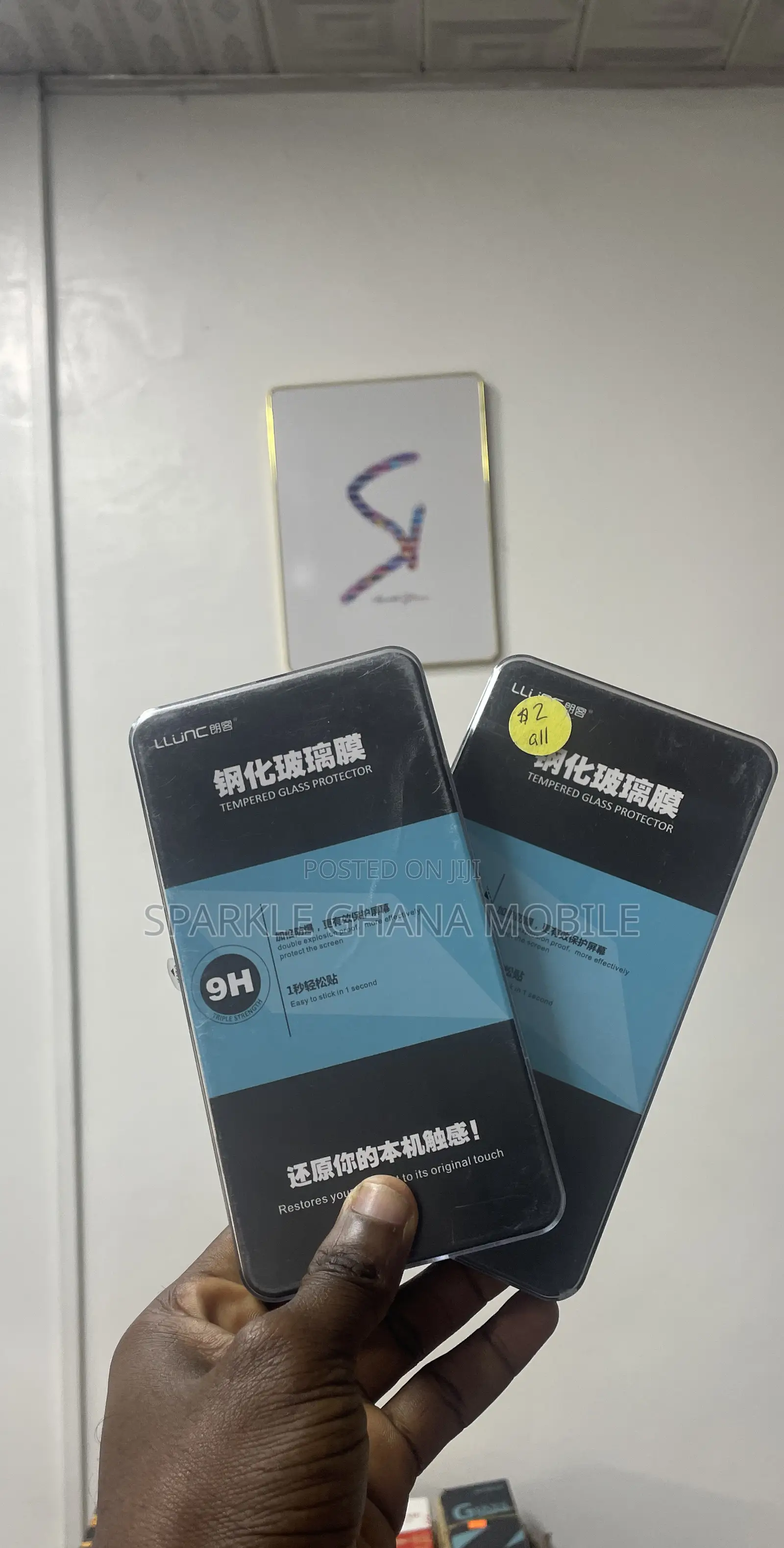 iPhone X Tempered Glass Protector (2 Pack)