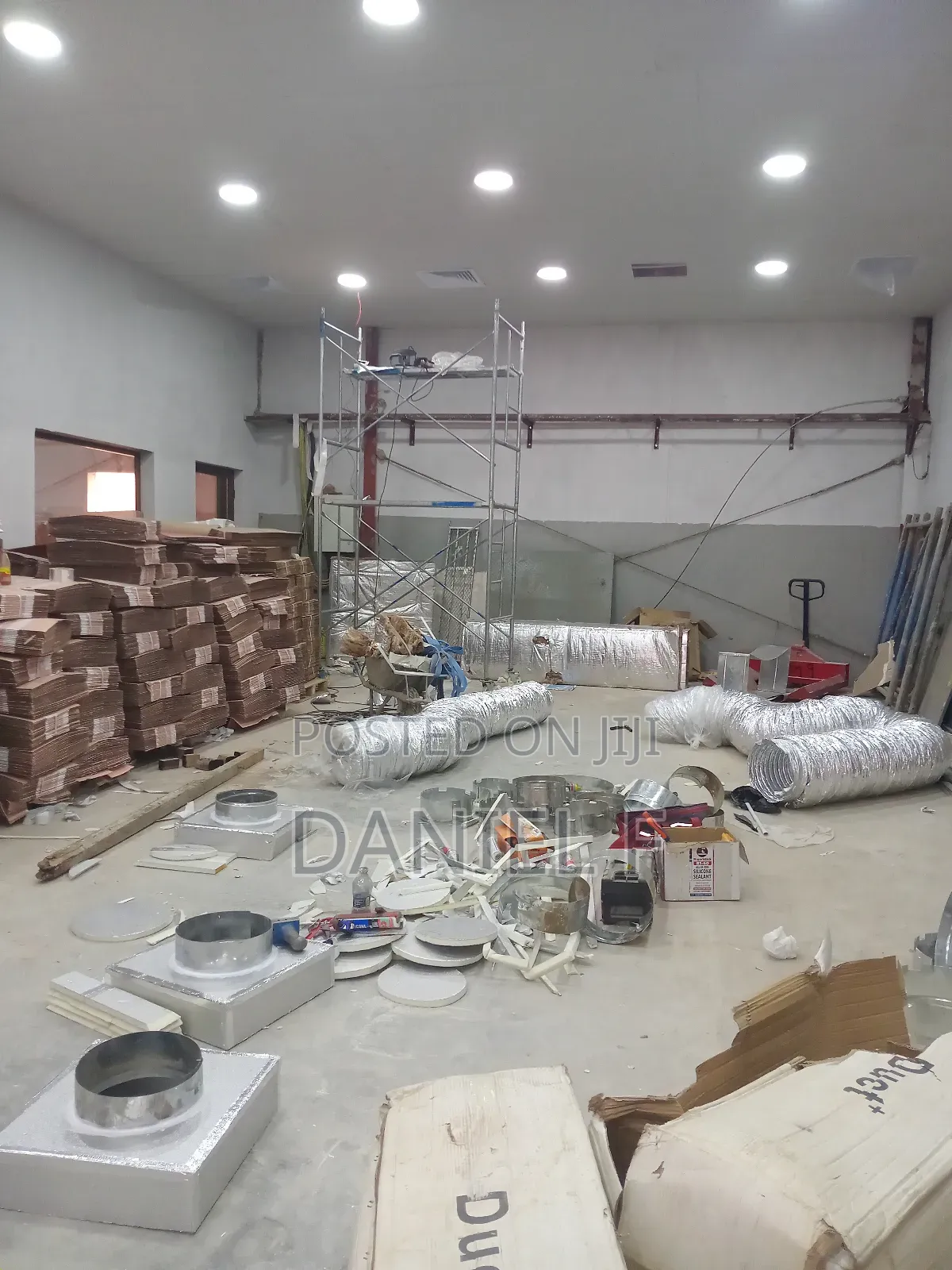 Packaged Air Condition Installation/ Duct Fabrication