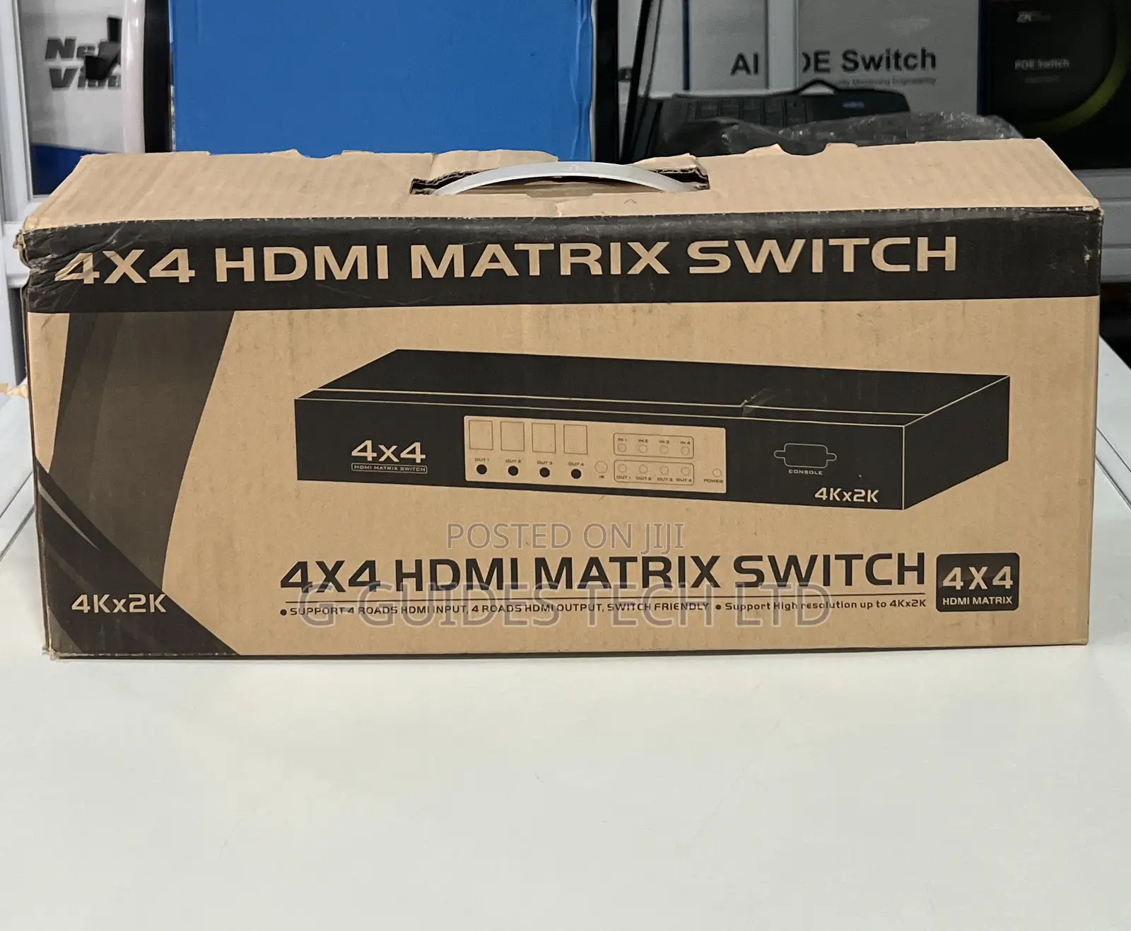 Mt-Viki 4x4 Hdmi Matrix Switch,4-in 4-Out Hdmi Matrix Switch