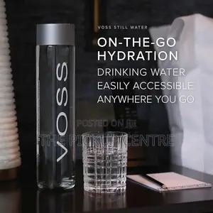 Voss Natural Mineral Water, 375ml X12 Still Glass Bottles