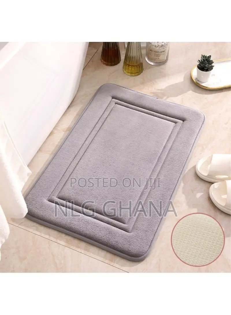 (L40 X W60)Cm Doormat Pad Bathroom. Tvx18988