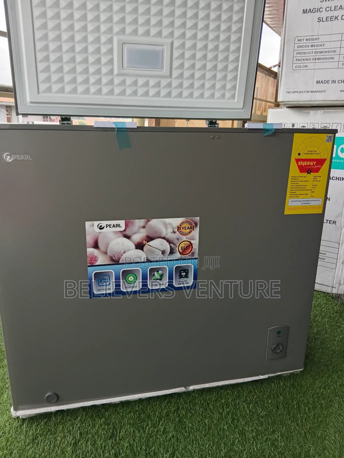 Love Your Kitchen 202l Pearl Fridge Freezer Pearl Fridge