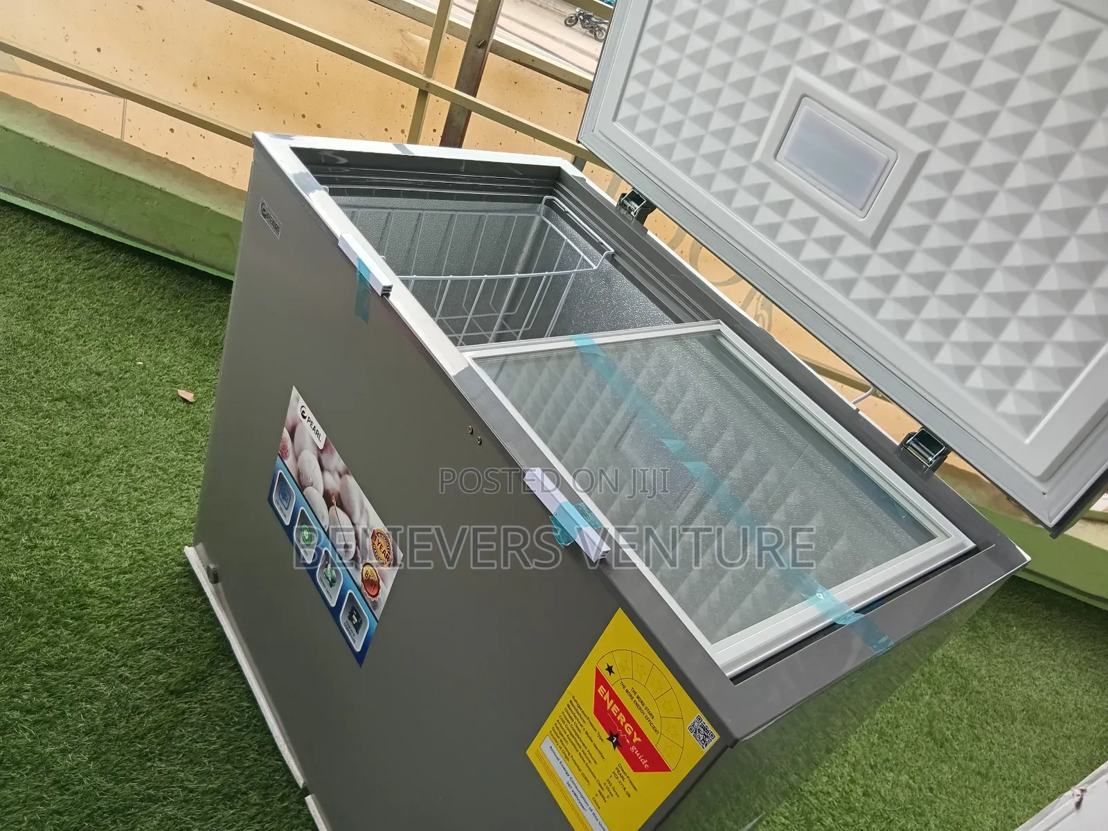 Live Healthy Pearl 202l Single Door Chest Freezer 202l Pearl