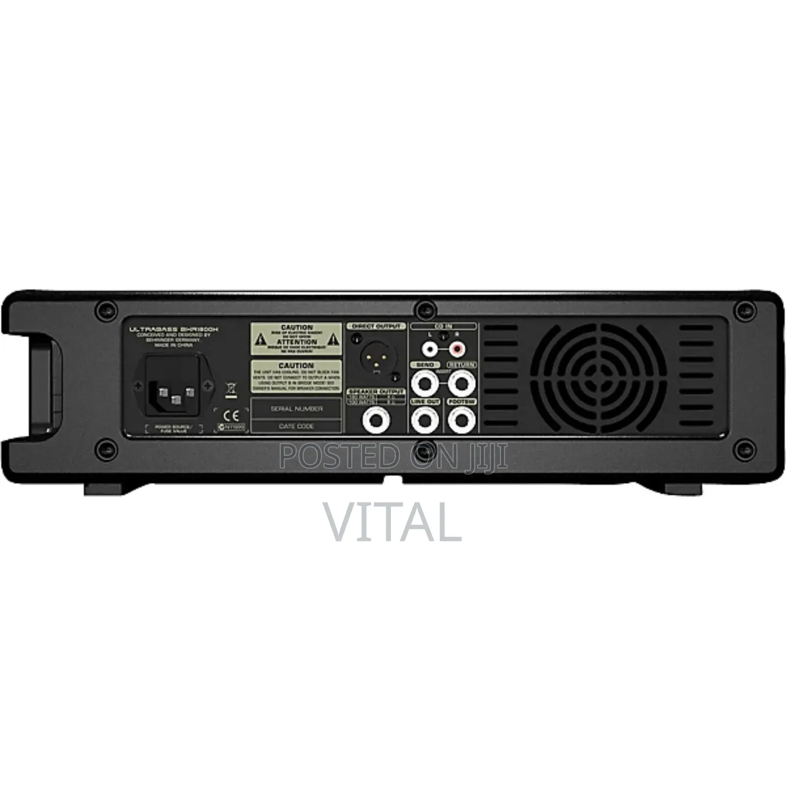 Bass Combo Amplifier Behringer Ultrabass Bxr1800h