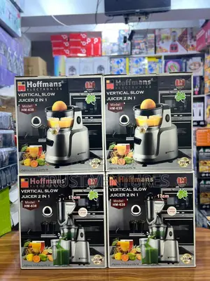 Hoffmans Slow Juicer 2 in 1