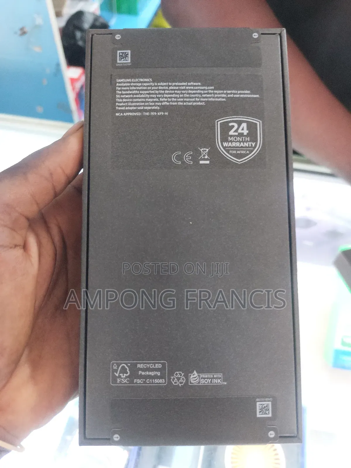 New Samsung Galaxy Z Flip7 256 GB Black