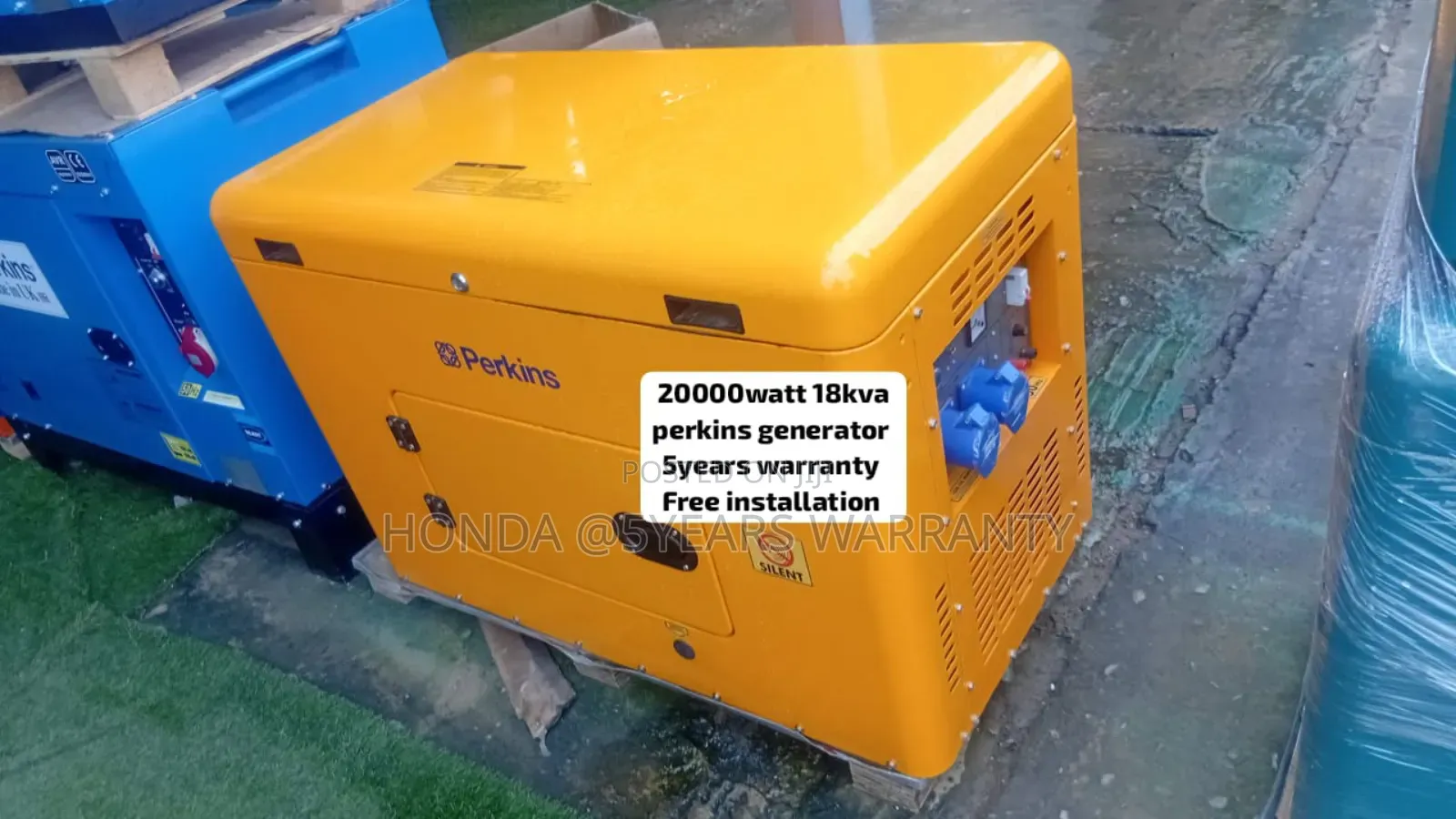High Capacity Generator 20000watt 18kva Perkins Generator