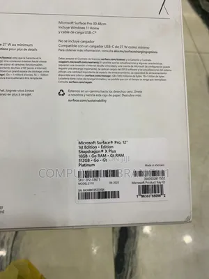 New Microsoft Surface Pro 16GB Qualcomm Snapdragon X Plus SSD 512GB