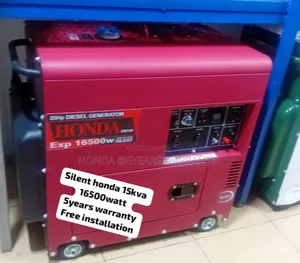 Low - Noise Generator Honda 15kva 16500watt Diesel 15kva