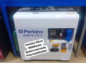 Standby Generator for Backup Perkins 15kva 16500watt Diesel