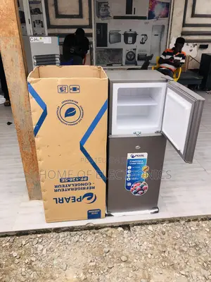Plenty in Stock 80 Liters Pearl Double Door Tabletop Fridge