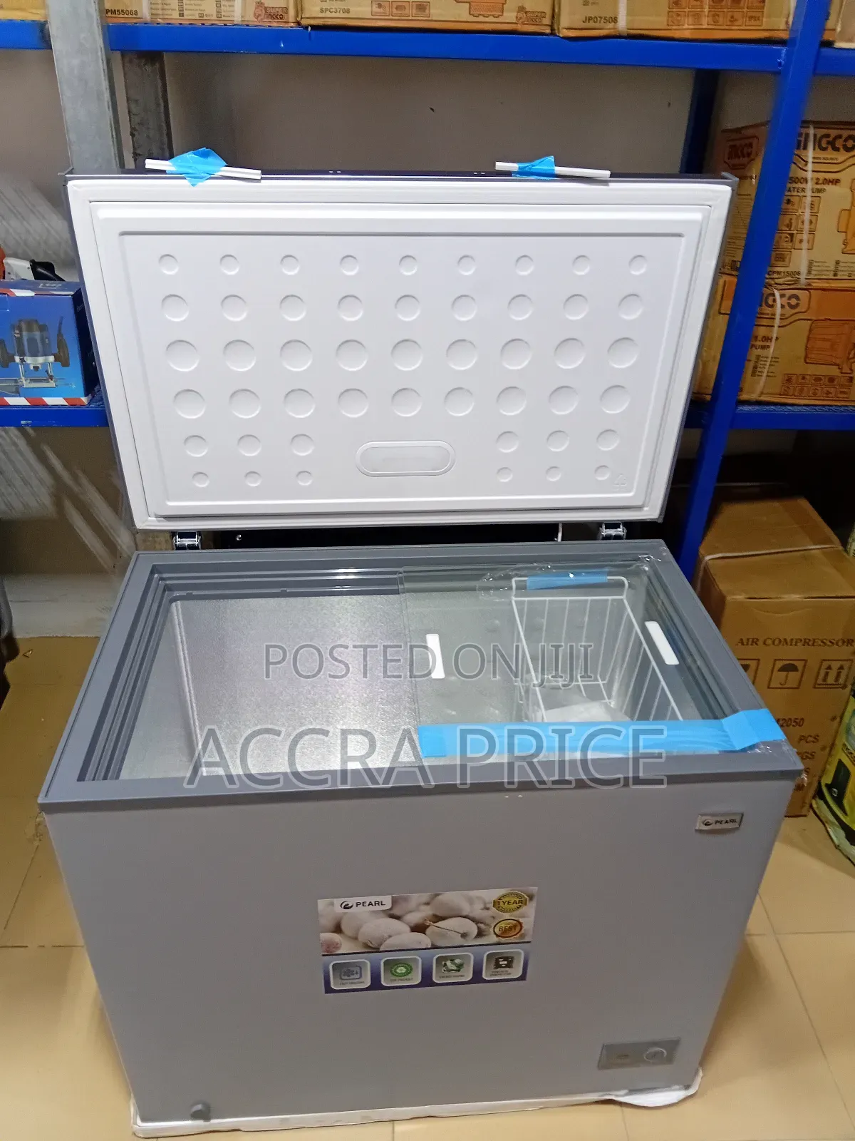 Efficient Freeze Chest Freezer 251l Pearl Chest Freezer