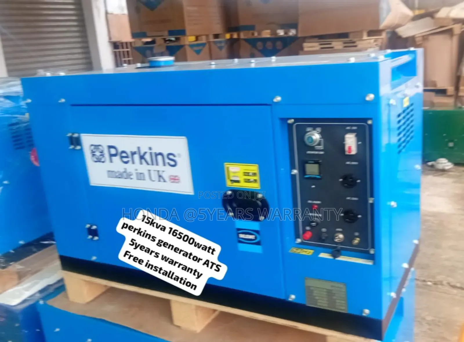 Digital Generator Perkins 15kva 16500watt Diesel Generator