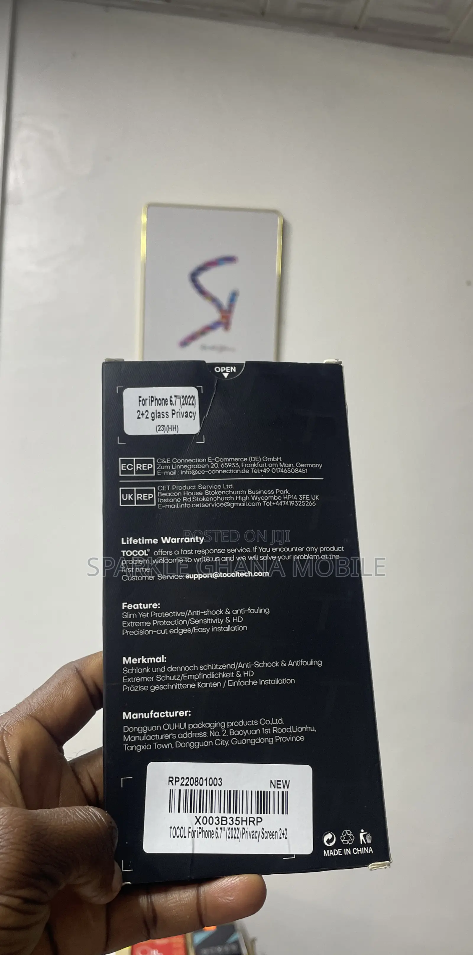iPhone 14 Plus Screen Protector + Camera Lens (2 Packs Each)