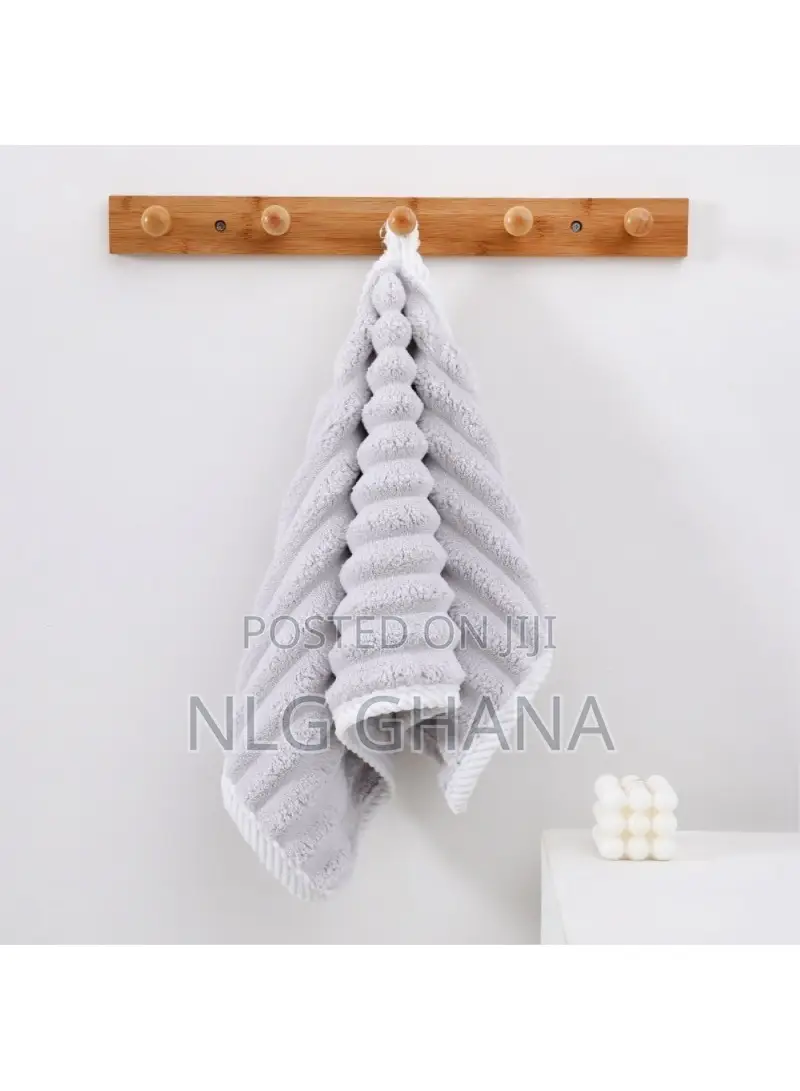 13.8x29.5 Inch Large Stripe Thickened Towel Facial. Tvx25762
