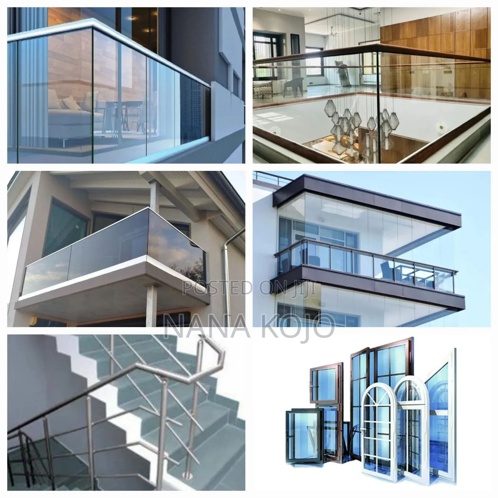 Dasar Aluminiums Glass Service We Dey for You 24/7 Call Us