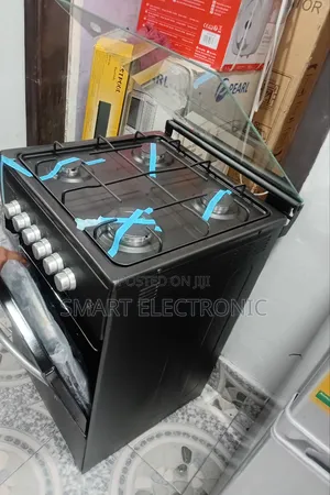 Volcano Black Gas Stove Perfect For Modern Kitchen