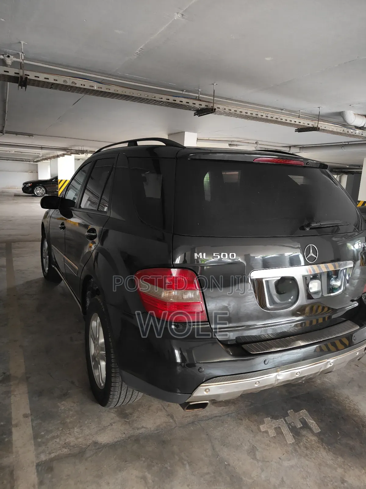 Mercedes-Benz M Class ML 500 4Matic 2007 Black