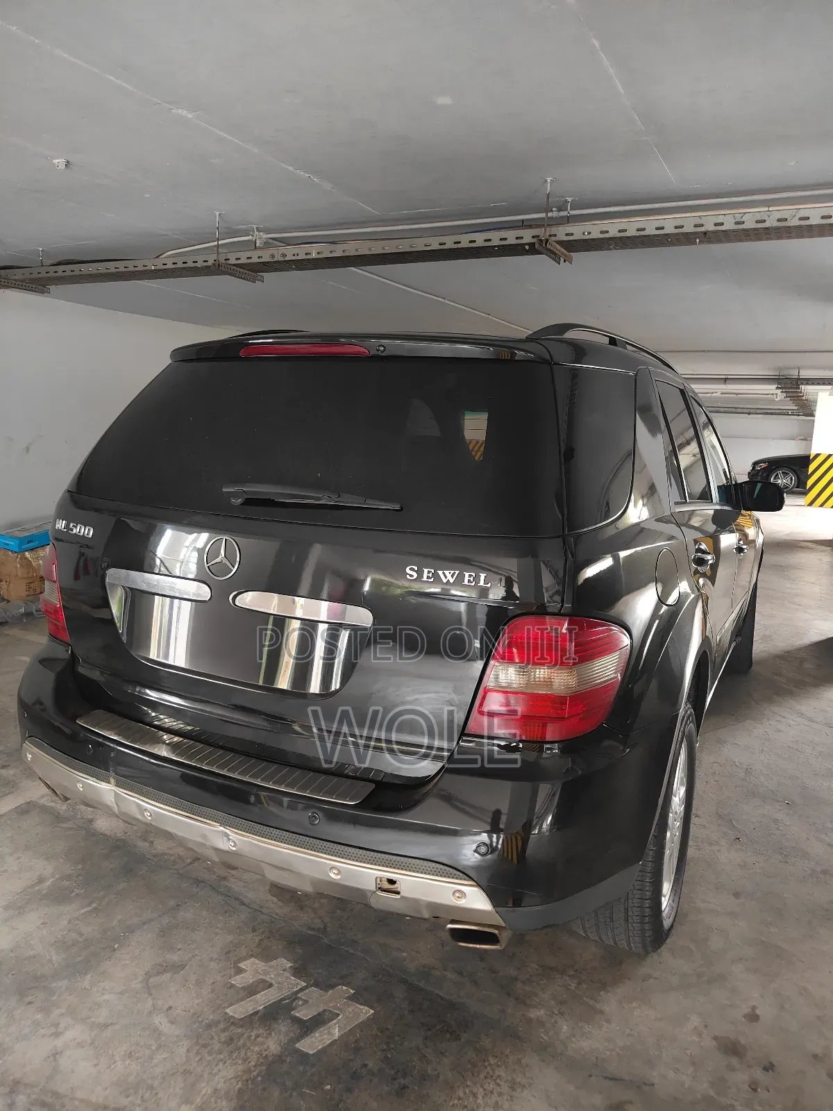 Mercedes-Benz M Class ML 500 4Matic 2007 Black