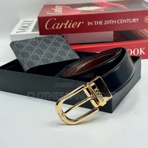 Set of Belt and Wallet