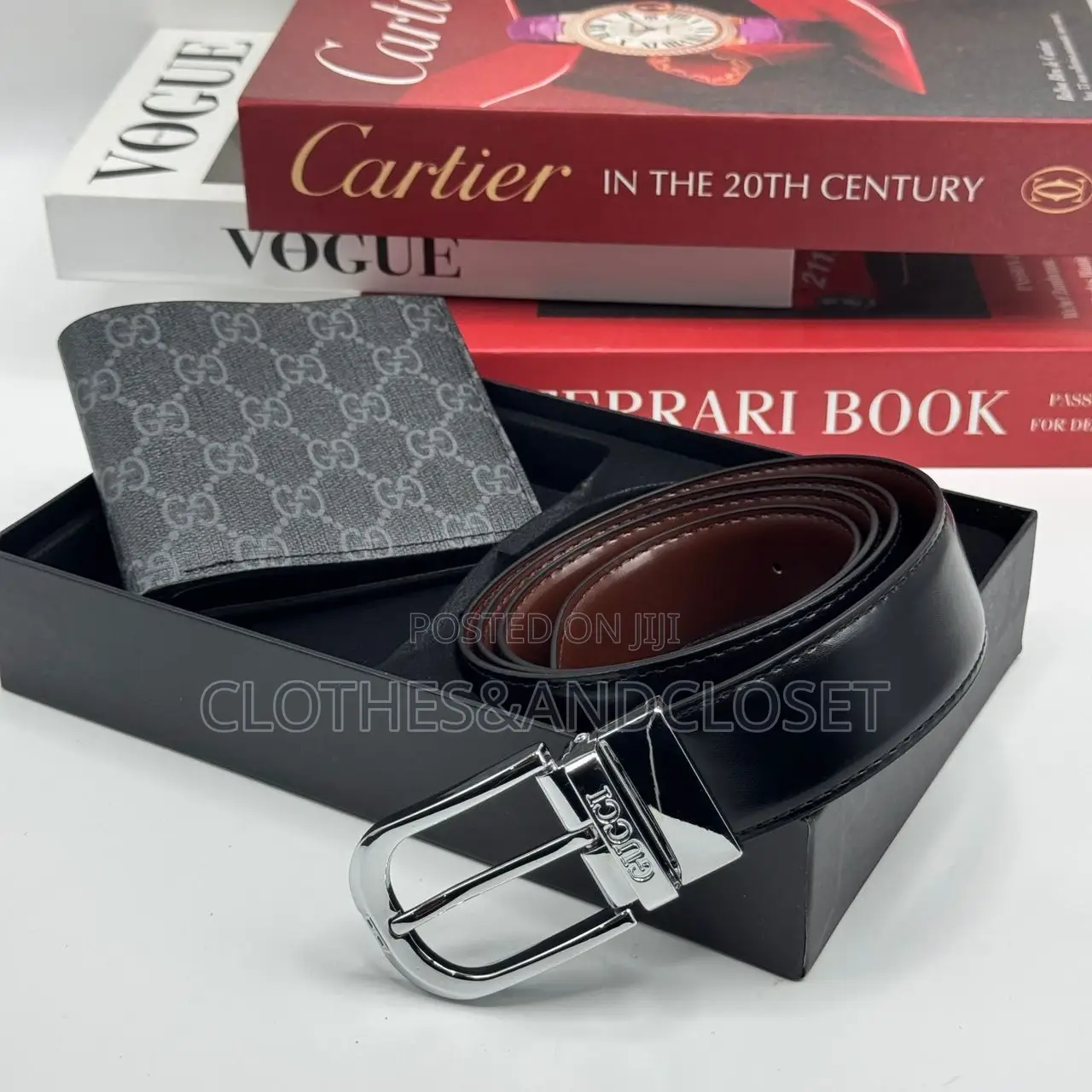 Set of Belt and Wallet
