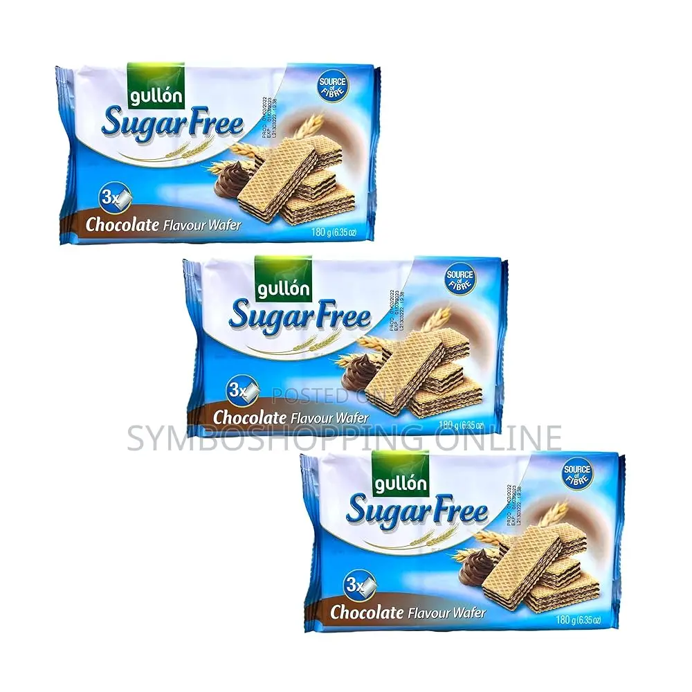 Gullon Sugar Free Chocolate Wafer 180g