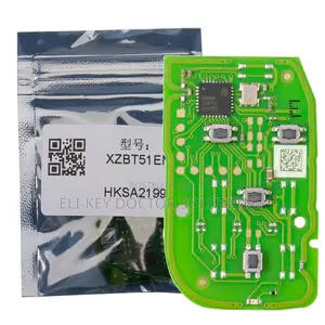 Xhorse Xzbt51en Special Smart PCB With 5 Buttons Shell Honda