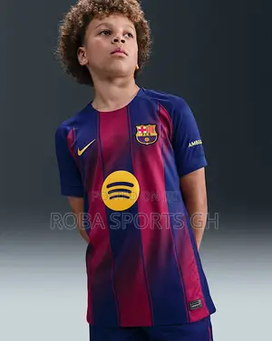 2025/26 Barcelona Kid’S Home Jersey